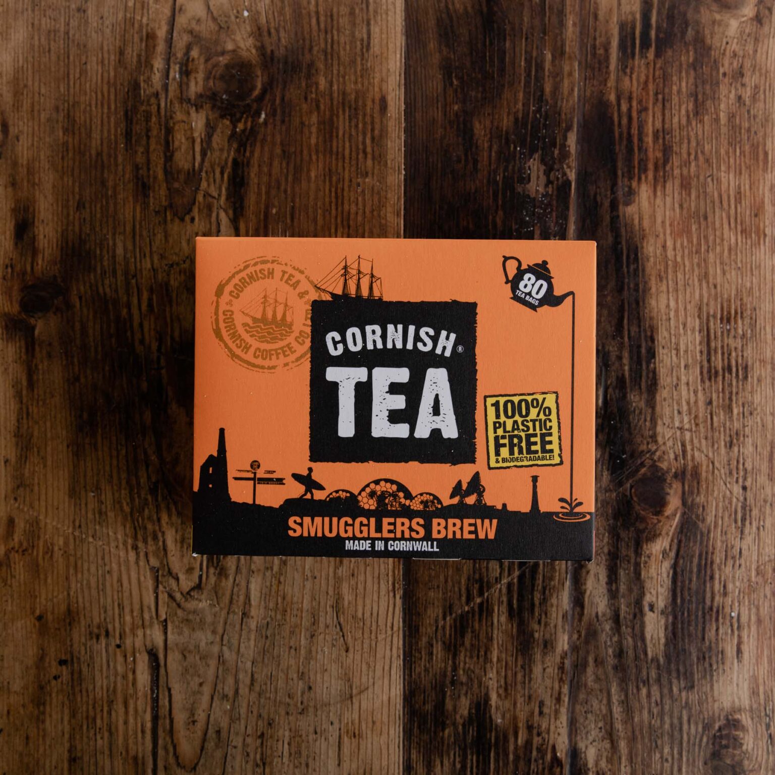 Cornish Tea Smugglers Brew 40 bags Bailey's Country Store