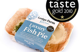 Lodge farm luxury fish pie
