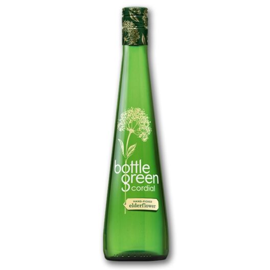 bottle green elderflower cordial