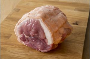 Leg of pork, boned and rolled