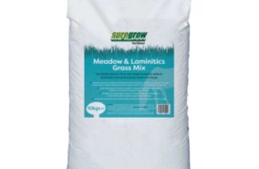 suregrow meadow and laminitis grass mix sold at baileys country store.