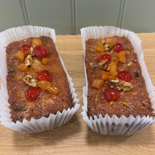 Bailey's Homemade Golden Christmas Fruit Loaf Cake