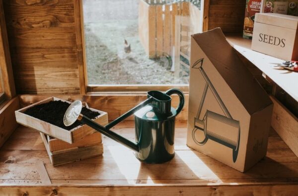 Haws Bearwood Brook 1 Gallon Steel Watering Can - Image 3