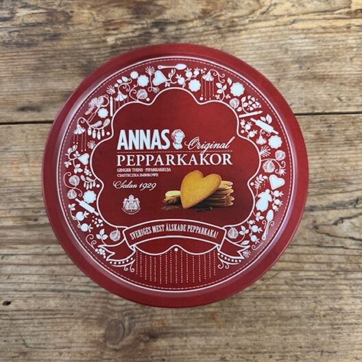 ANNAS Pepparkakor Ginger Thins Hearts - Tin 425g