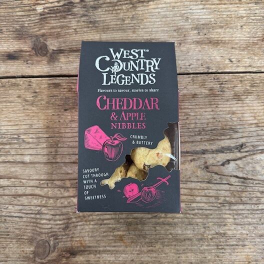 WEST COUNTRY LEGENDS Cheddar & Apple Nibbles 85g