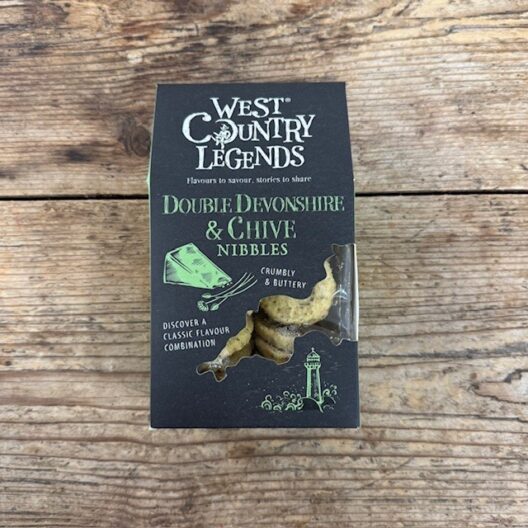 WEST COUNTRY LEGENDS Double Devonshire & Chive Nibbles 85g