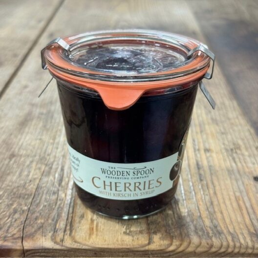 WOODEN SPOON Cherries with Kirsch - Weck Jar 300g