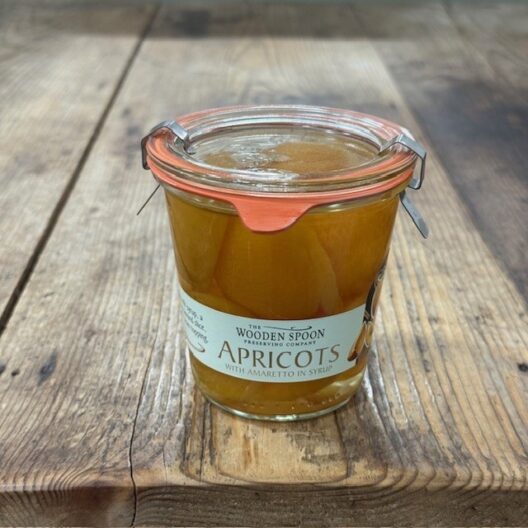 WOODEN SPOON Apricots with Amaretto - Weck Jar 290g