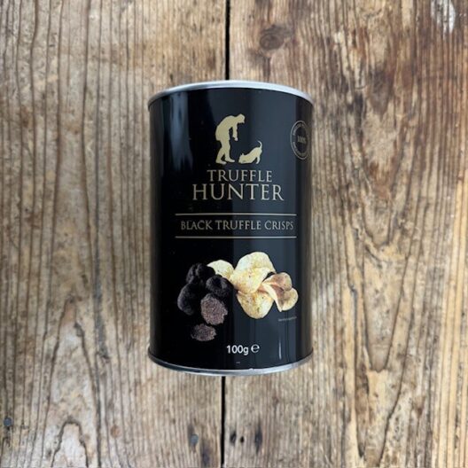 TRUFFLE HUNTER Black Truffle Crisps - Tin 100g