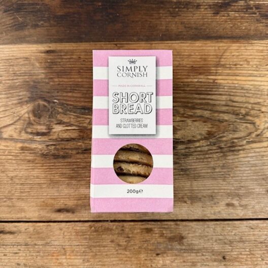 Simply Cornish Stawberry and Clotted Cream Shortbread