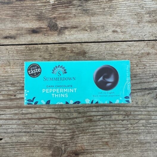 SUMMERDOWN Dark Chocolate Mint Thins 150g