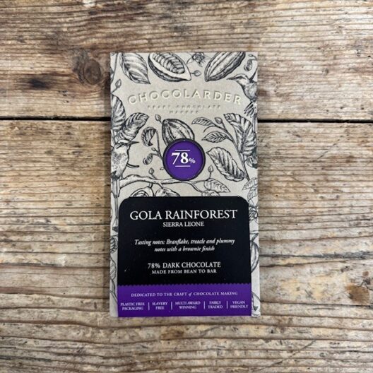 Chocolarder Gola Rainforest (78% Dark Choc)