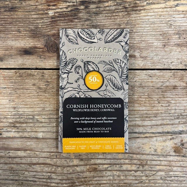 Chocolarder Honeycomb (50% Milk Choc)