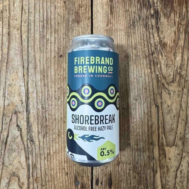 Firebrand Brewing Shorebreak Alcohol Free Cornish Pale Ale