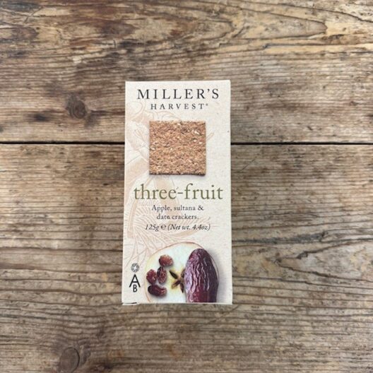 Miller's Harvest 3 Fruit Crackers