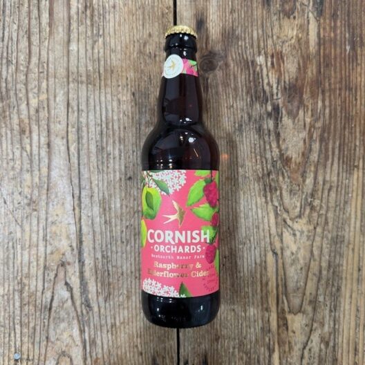 Cornish Orchards Raspberry & Elderflower Cider 500ml