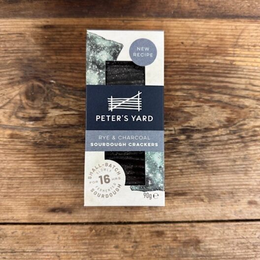 PETER'S YARD Crispbread Charcoal 90g