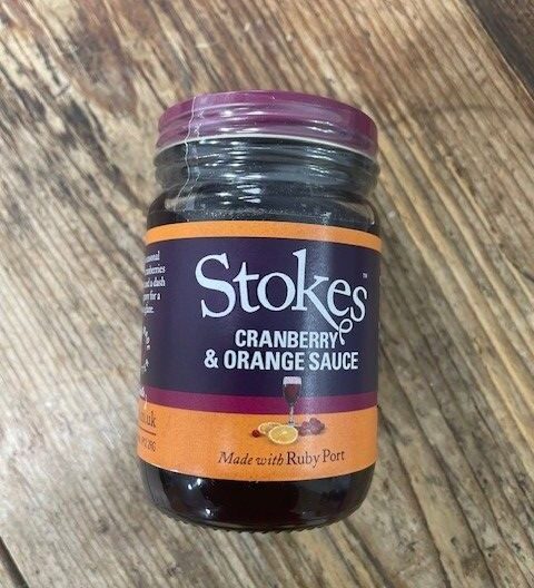 Stokes Cranberry & Orange Sauce with Ruby Port
