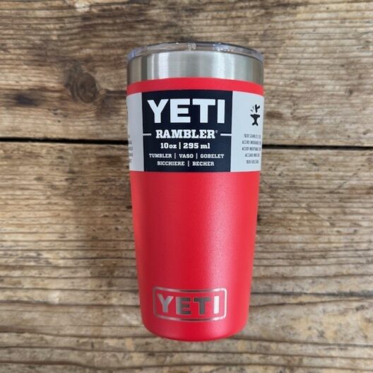 RAMBLER 10 OZ TUMBLER RESCUE RED