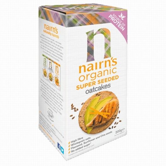 Nairns Super Seeded Oat Cakes