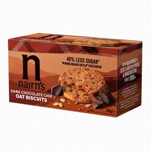 Nairns Dark Chocolate Chip Oat Biscuits